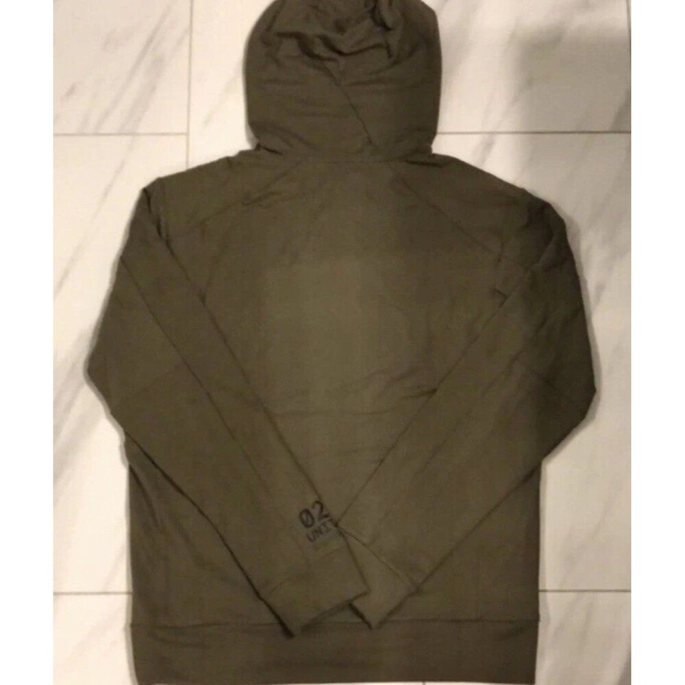 Ralph Lauren RLX Hoodie Men Small Olive Green Pullover Sweatshirt 02 Unit EUC - Picture 9 of 9